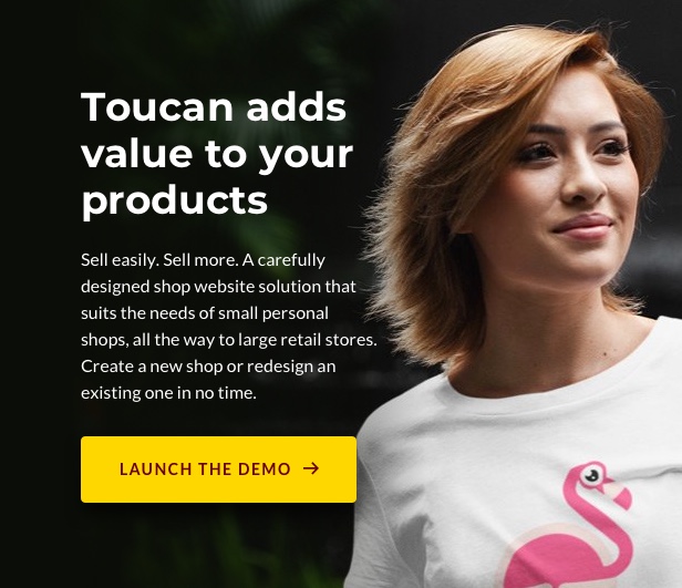 Toucan: tema de WooCommerce para la tienda de WordPress