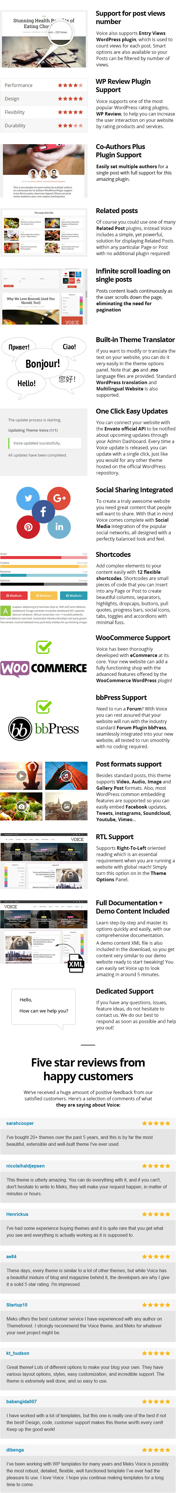 Voz - Clean News / Magazine WordPress Theme