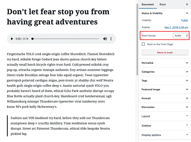 Single posts - Gridlove WordPress Theme Documentation - Meks