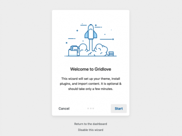 Demo content import (setup wizard) - Gridlove WordPress Theme ...