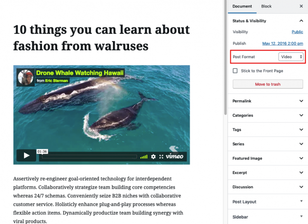 Single posts setup - Vlog WordPress Theme Documentation - Meks